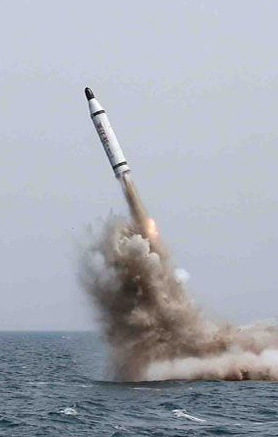 Illustration for article titled North Korea Tests Sub-Launched Ballistic Missile Capability. Now What?